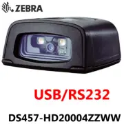 Zebra DS457-HD20004ZZWW 1D/2D Fixed Mount Barcode Scanner With USB/RS-232 Cable