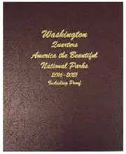 Dansco Album 8147 National Parks Quarters w/ Proofs 2016-2021 Coins Storage NEW