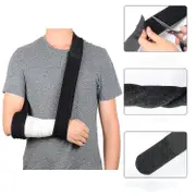 1pcs - 175cm - Black Arm Sling, Adjustable Lightweight Comfortable Shoulder Immobilizer Arm Sling Breathable Shoulder Support For Arm/hand/elbow