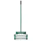 ANGELES HOME Heavy-Duty 18" Rolling Spike Lawn Aerator W/ Splash-Proof Fender