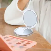 Folding Vanity Mirror Purse Hand Held Mirrors with Handle Small