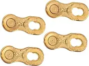 DECORNIJIA 2pairs Mountain Bike Chain Connector Speed Quick Release Link Buckle Chain Joints for and Road Easy to Use Buckle