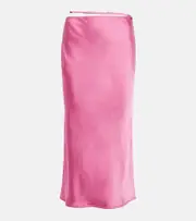 [Jacquemus] Jacquemus La Jupe Notte midi skirt UK 16 pink