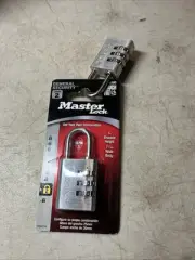 2 Master Lock with 3 Number Combination Padlock Set and Reset Master Lock 6300