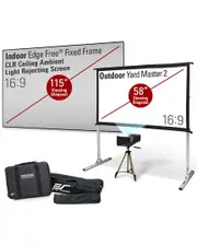 EliteProjector Lite In/Outdoor 115in ScreenC3/58in Screen
