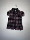 Nwt Y2k tweed plaid top size small