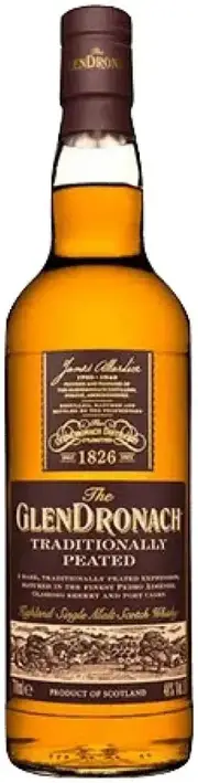 Glendronach Traditionally Peated Single Malt Scotch Whisky 700ml