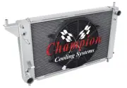 RC Champion 3 Row Radiator W/ 14" Fan for 1996 Ford Mustang V8 Engine #CC1775 (for: Ford)