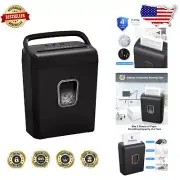 Micro-Cut Personal Shredder - Safeguard Your Information with P-4 Security Level
