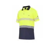 KingGee Men Workcool Hyperfreeze Shirt Top Polo Short Sleeve Taped Work K54215