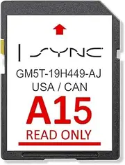 2024 Latest Version A15 Navigation Updated Sd Card Compatible with Ford/Lincoln, Updated Roads USA and Canada Navigation System