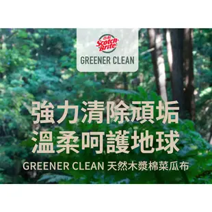 3M 百利天然木漿棉菜瓜布-再生纖維-(爐具專用/細緻餐具專用2片裝) x8入