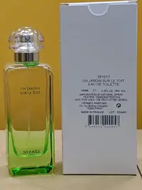 在飛比找Yahoo!奇摩拍賣優惠-香親香愛～Hermes 屋頂花園 100ml TESTER,