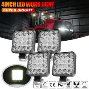 Fit Case IH New Holland Tractor 3.3inch LED Work Lights Cab Driving Lamp Flood