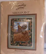 Something Special Needlepoint Kit Pheasant Picture 30494 (Matted Size) 18x22 NEW