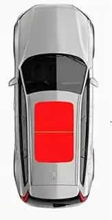Car Window Shade for Aion V 2020 2021 Car Panoramic Sunroof Insulated Window Sun Shade Anti-UV Sunroof Sunshade Suitable Car Sun Shades
