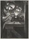 Acetylene Welder : C.R.W. Nevinson : circa 1917 : Archival Quality Print