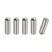 5x14mm Dowel Pins, 5pcs Round Head Flat Chamfered End Dowel Pin