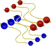QSTDGVPW 6Pcs Ladder Balls Easy to Throw Backyard Game for Toss Match Backyard Adults