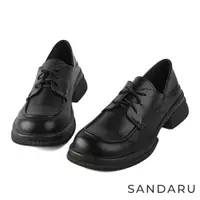在飛比找蝦皮商城優惠-山打努SANDARU-牛津鞋 方頭綁帶後踩兩穿紳士鞋
