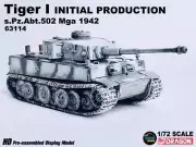 Dragon 1/72 German 502nd Heavy Armored Battalion Tiger Tank Mga 1943 Model 63114