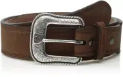 Ariat Mens Rowdy Tapered Triple Stitch Leather Work Belt-0283
