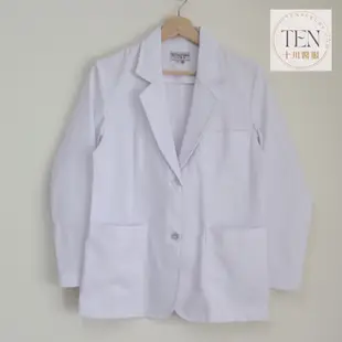 ［十川醫服］台灣製。醫師服、藥師服、治療袍、白袍短袍。男/女版