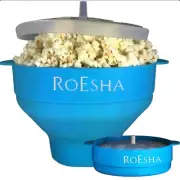 Microwave Silicone Popcorn Popper Maker Collapsible Bowl Hot Air Popcorn Maker