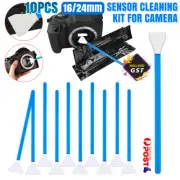 10X Sensor Cleaning Kit Swab Camera CCD CMOS Sensor APS-C Full Frame Cleaner