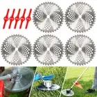 5PCS NEW Carbide Tipped 40 Tooth Brush Cutter Blade Whipper Snipper Brushcutter