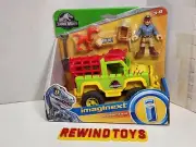 Imaginext Jurassic World Dr Alan Grant And 4x4