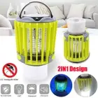 2in1 Electric Mosquito Killer Trap LED Camping Tent Lamp Insect Fly Bug Zapper