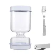 Pickles Jar Dry Wet Separation Pickles Jar Kitchen Pickles Hourglass Jar Olives