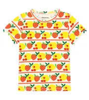 [Mini Rodini] Mini Rodini Printed cotton-blend jersey T-shirt Y 10/11 multicoloured
