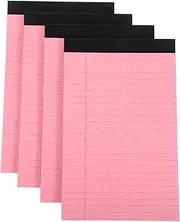 minkissy Pack Lined Notepad Legal Pads for Work Wide Ruled Notebook Paper Office Management Tear-off Notepads for Students Teachers and Office Workers