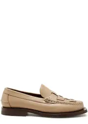 Hereu Nombela Leather Loafers - Beige - 8 8