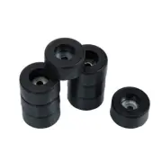 8 Pcs Theater Rubber Rings Turntable Feet Pad Speaker Feet Bumper