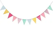 Party Decorations 13pcs Jute Fabric Bunting Banner White Heart Flags Vintage Wedding Party Burlap Banners Rustic Wedding Decoration Mr Mrs (Color : B)