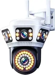 4K 12MP IP Security Camera, WiFi CCTV Camera, Outdoor Waterproof, Network Camera(A/U,WiFi Camera)