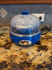 Rapid Egg Cooker Soft Medium Hard Electric Steam Boil Poacher Boiler 7 Eggs NEW