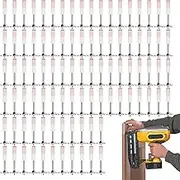 Concrete Round Nails,Round Head Thread Manual Steel Roofing Nail | Home Improvement Accessories, Repair Tool for Handymen Workshop Users Homeowners Home Renovators
