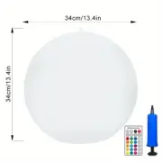 Solar Floating Pool Light Inflatable Glow Globe 14” Color Change Outdoor Ball La