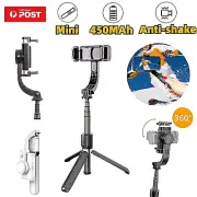 Phone Stabilizer Mobile Stick Selfie Holder Handheld Gimbal Bluetooth Mount AU