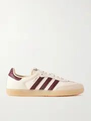 [adidas Originals] adidas Originals - Samba Og Leather And Suede Sneakers - Cream - UK 4 UK 4 Cream
