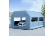 Giantz Inflatable Spray Booth 6X4M Car Paint Tent Filter System Blower