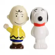 Peanuts Classical Pals Charlie Brown And Snoopy Figurine Salt And Pepper Shaker
