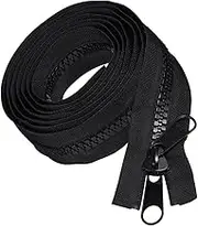 Operitacx Replacement Zipper Pulls 10mm Extended Zipper Tape DIY Camping Tent Repair