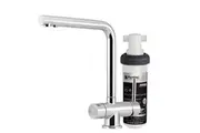 PURETEC Z1 Tripla T6 Three-Way Kitchen Mixer Tap with Under Sink Filter