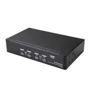 StarTech 4-Port DisplayPort KVM Switch, 4K 60Hz, DisplayPort 1.2 - SV431DPUA2