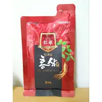 在飛比找蝦皮購物優惠-韓國熊津紅蔘飲 70g／單包裝 Woongjin 六年根紅蔘